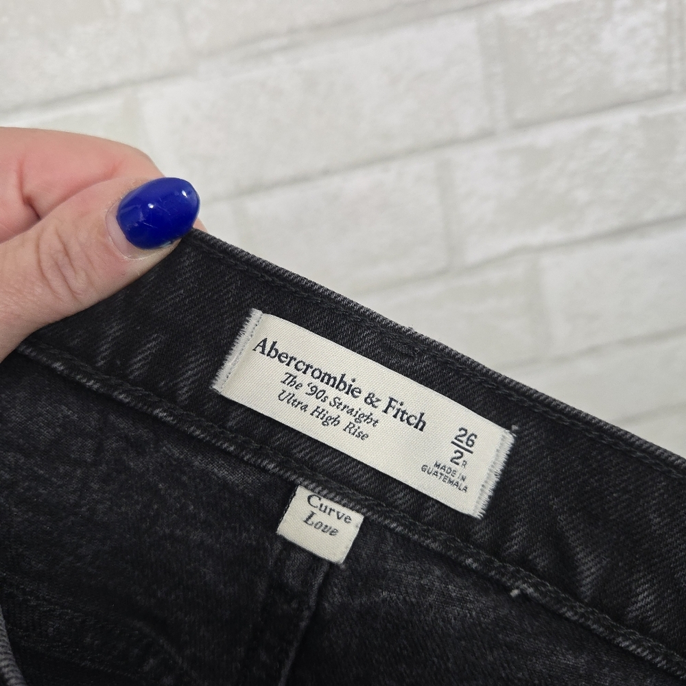 Abercrombie & Fitch The 90's straight ultra high rise jeans - Picture 13 of 14